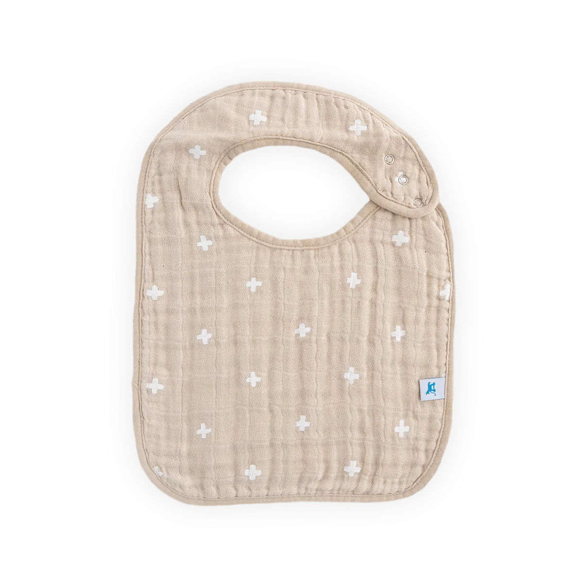 Cotton Muslin Classic Bib Set of 3: Llama Llama - Image 6