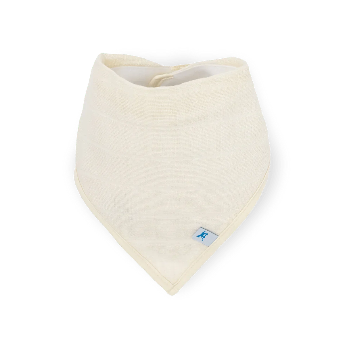 Cotton Muslin Fleece Bandana Bibs: Vintage Floral - Image 7