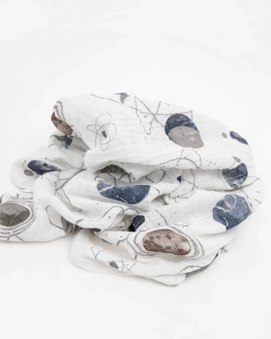 Cotton Muslin Squares 4 Pack: Planetary - Image 2