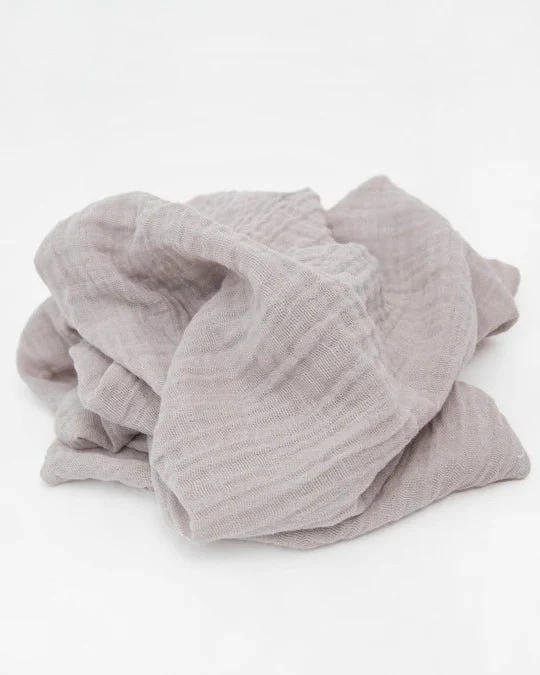 Cotton Muslin Squares 4 Pack: Rose Petal - Image 4