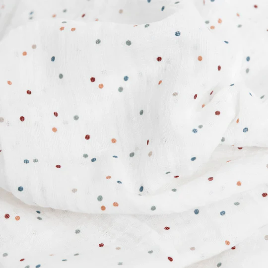Cotton Muslin Swaddle 3 Pack: Mermaids - Image 4