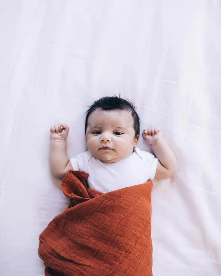 Cotton Muslin Swaddle 3 Pack: Pressed Petals - Image 3