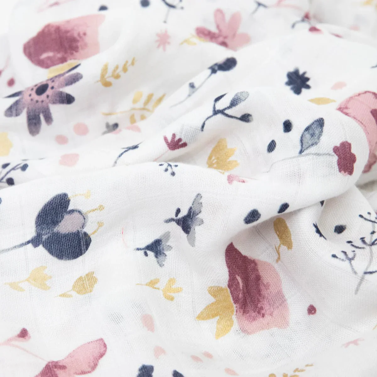 Cotton Muslin Swaddle: Fairy Gardens - Image 3