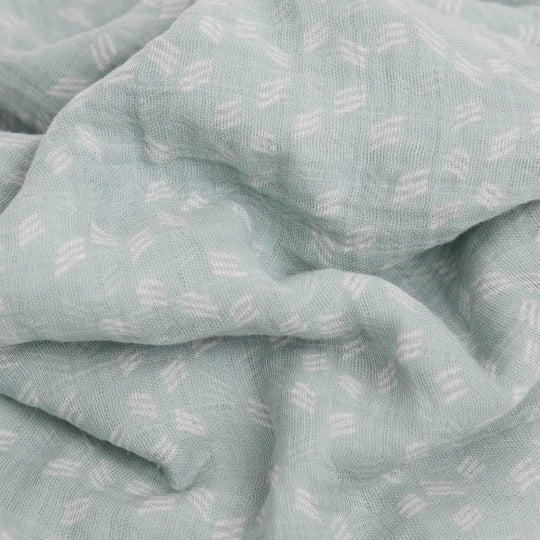 Cotton Muslin Swaddle: Misty Field - Image 3