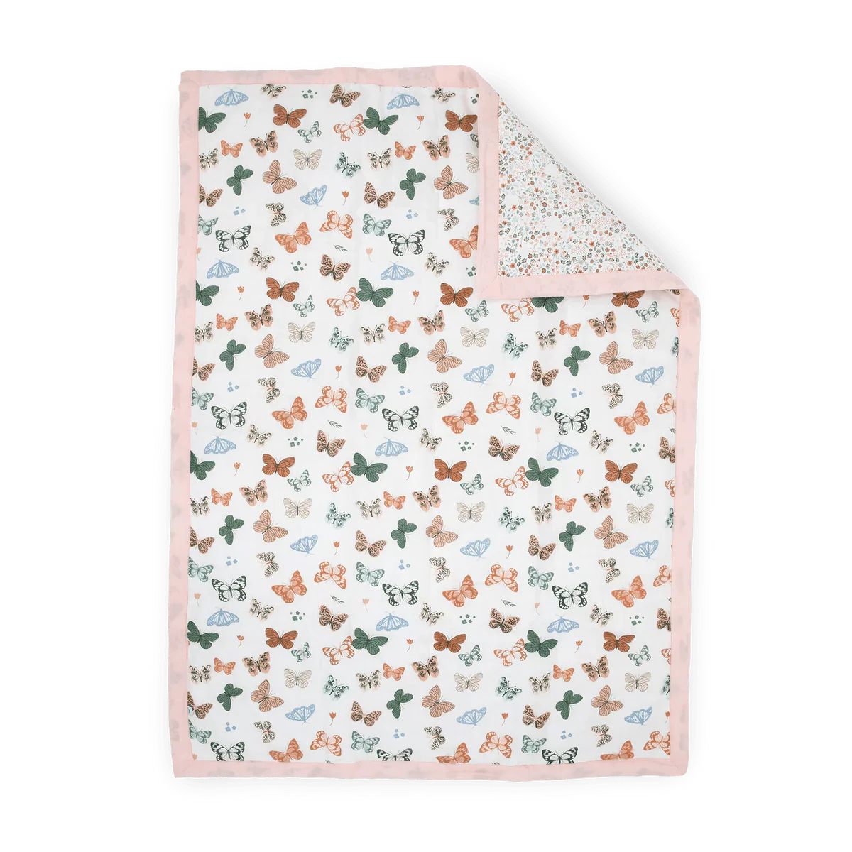 Cotton Muslin Toddler Bedding: Butterflies - Image 8