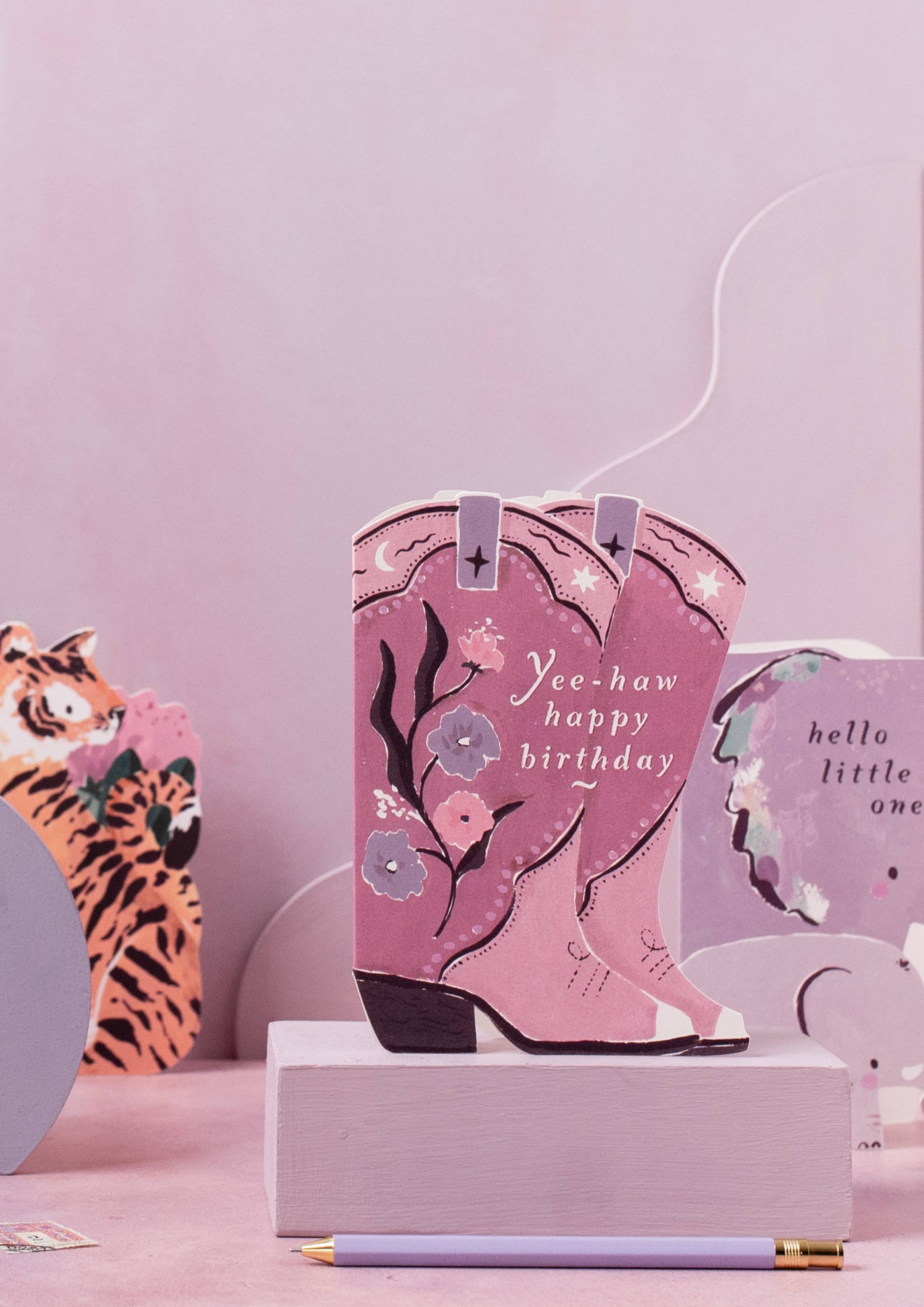 Cowboy Boots Birthday Card - Image 2