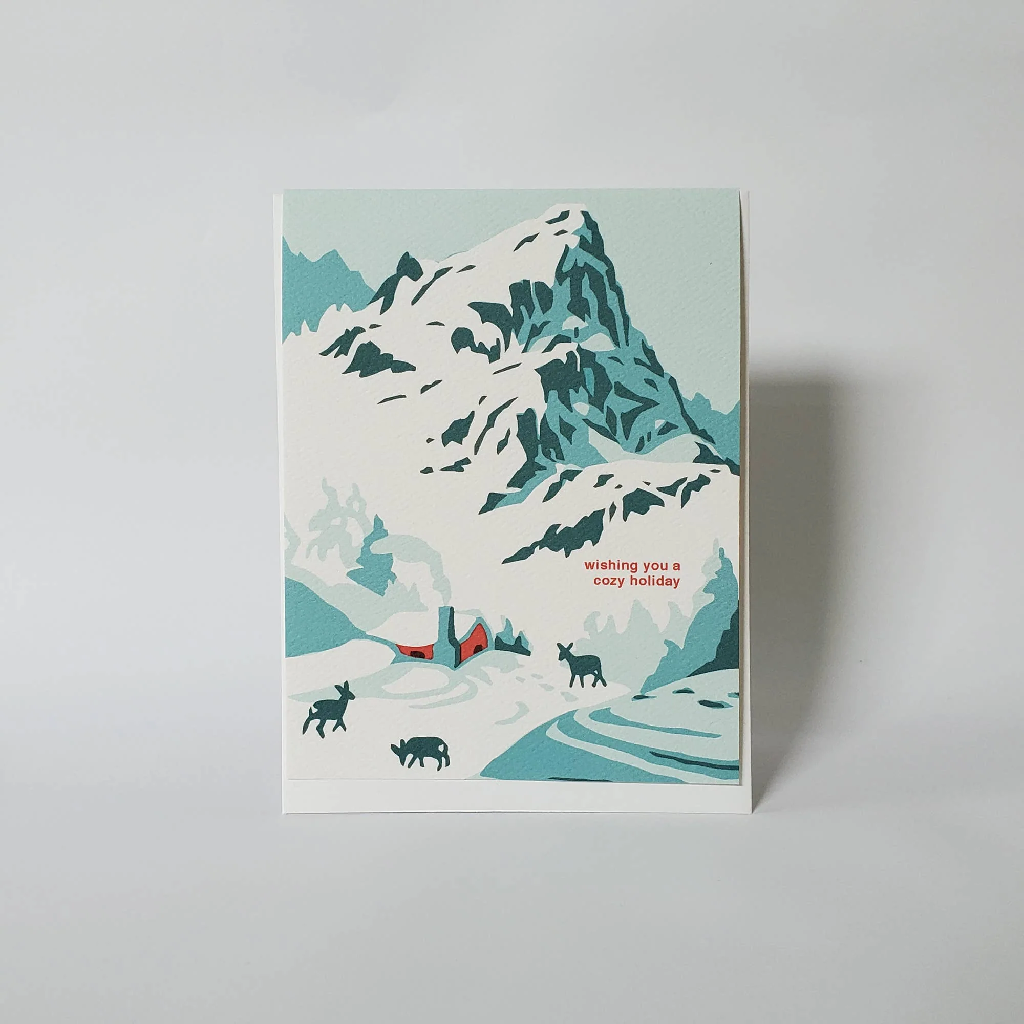 Cozy Holiday Mountain Card Set - Image 5