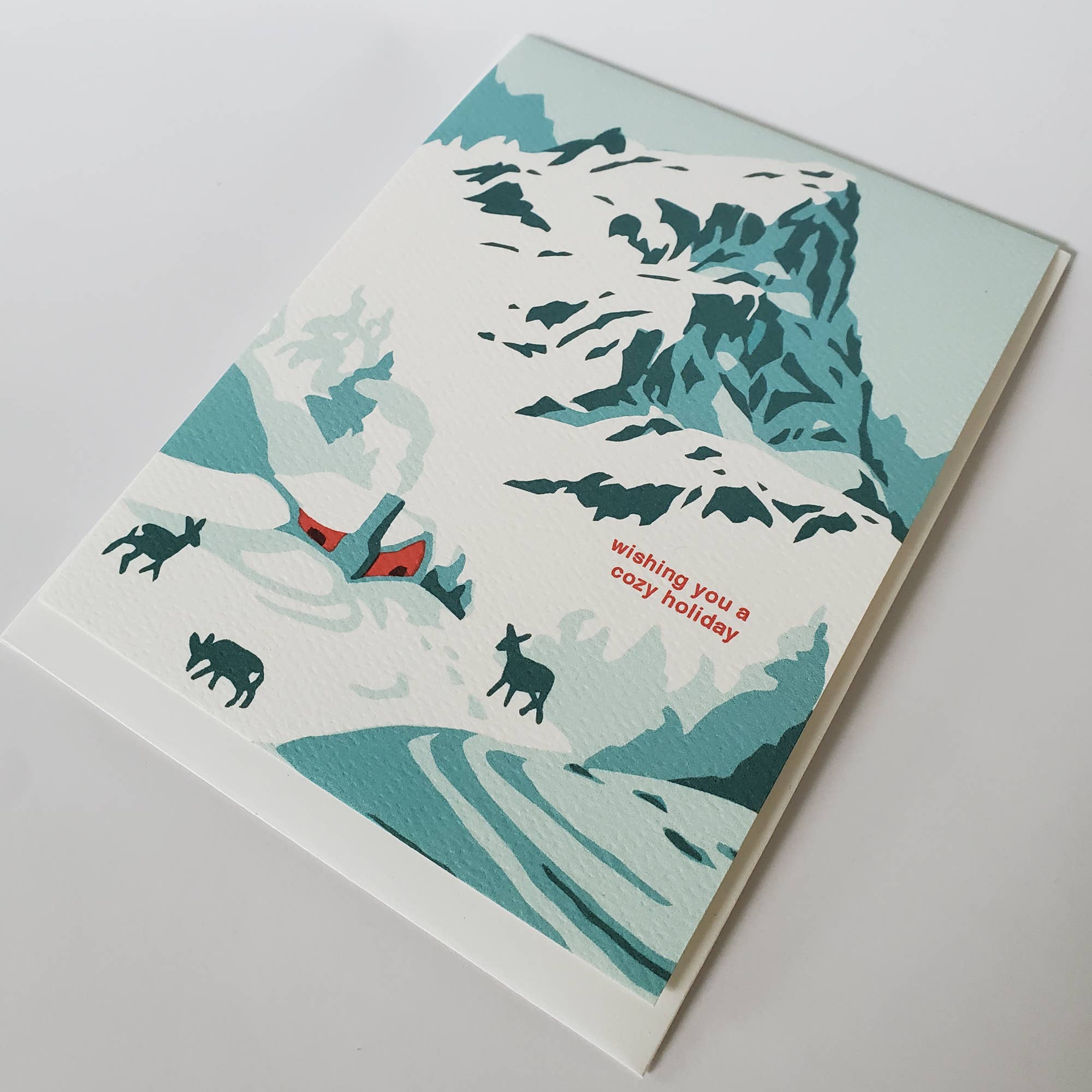Cozy Holiday Mountain Card Set - Image 6