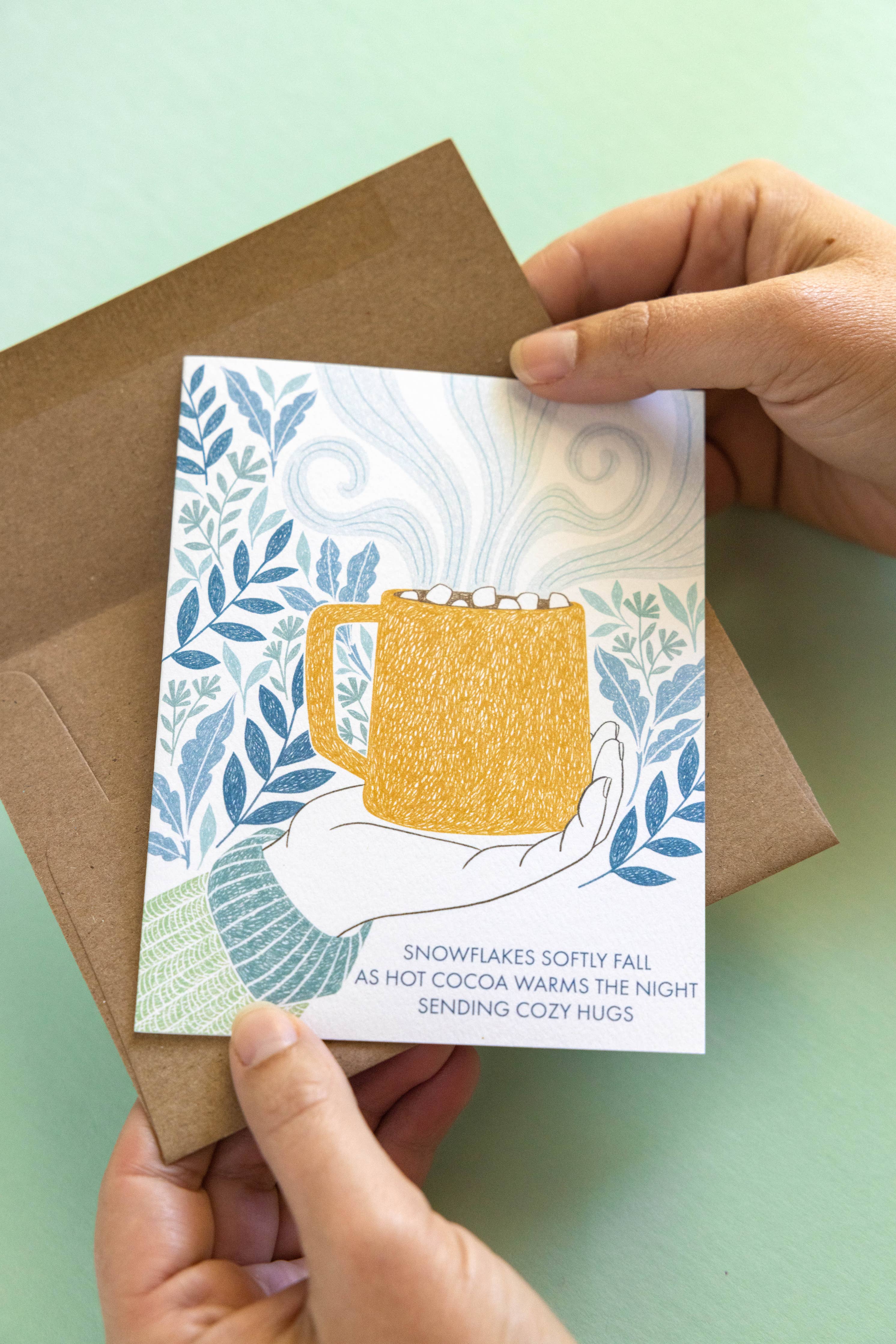 Cozy Hugs Holiday Card - Image 2