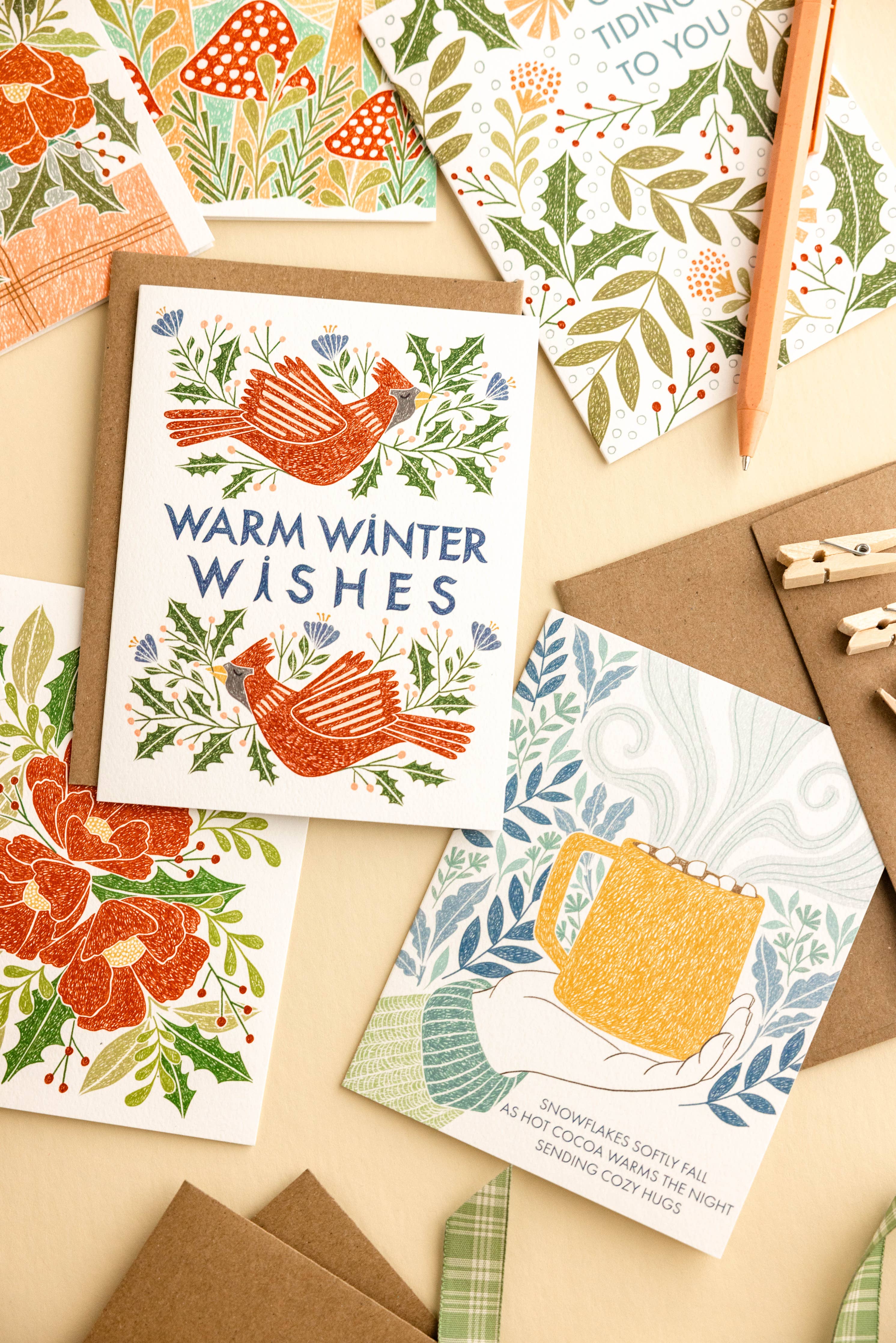 Cozy Hugs Holiday Card - Image 3