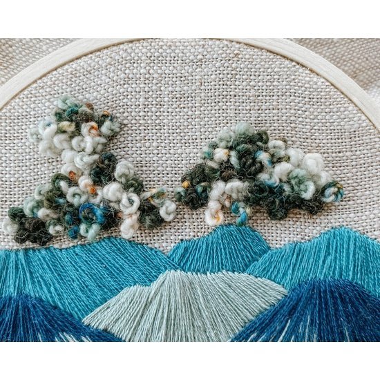 Cozy Mountain Home Full Embroidery Kit - Image 2