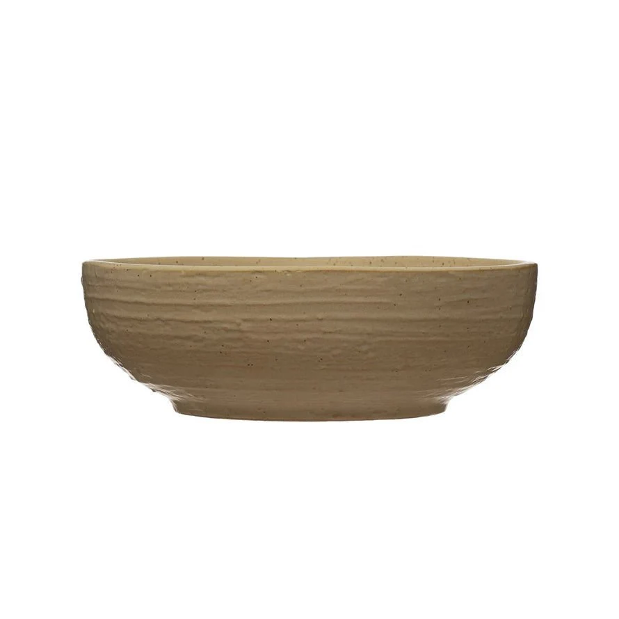 Cream Colored Speckled Bowl - Image 5