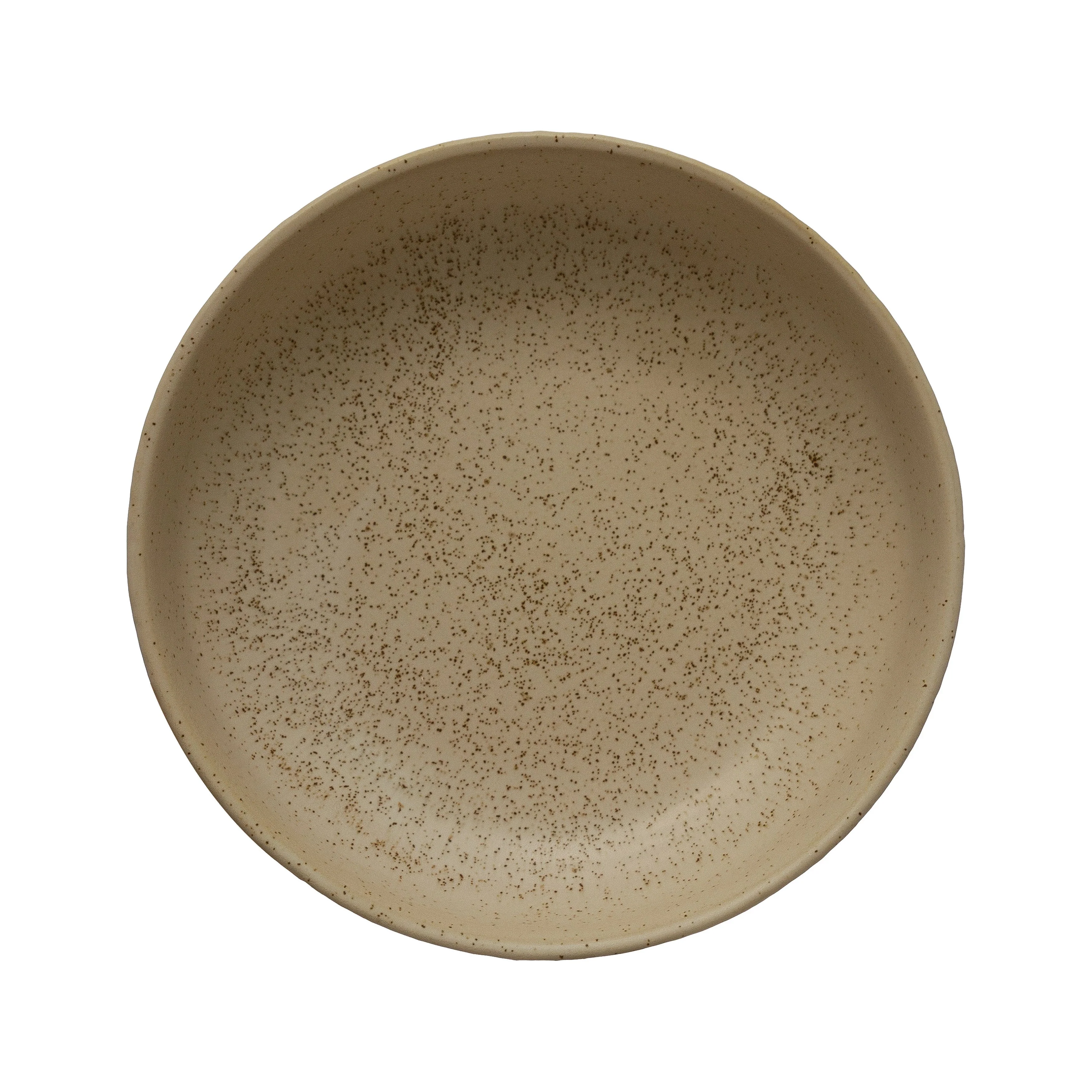 Cream Colored Speckled Bowl - Image 6