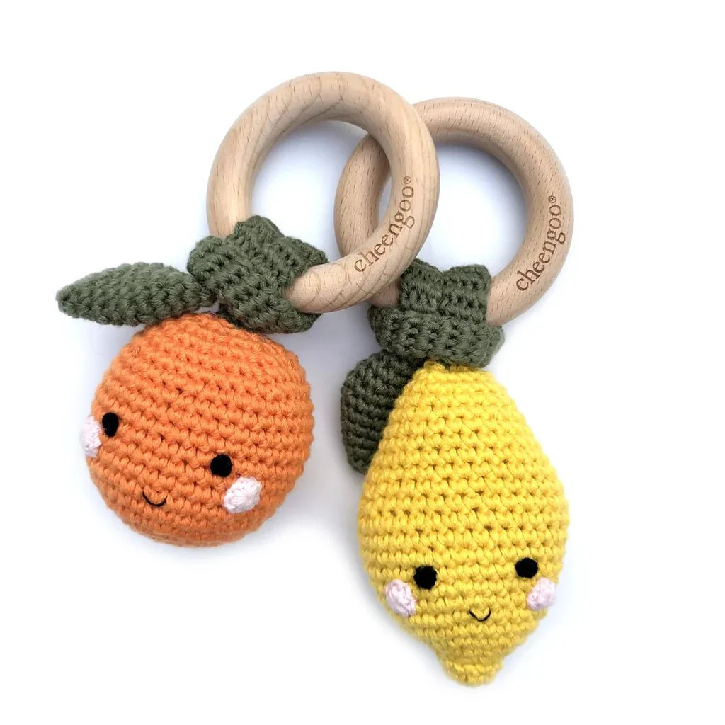 Apple Teething Rattle - Image 2