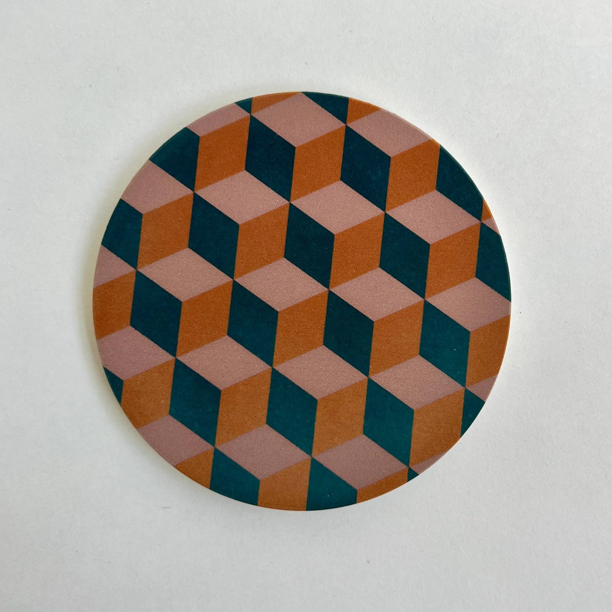 Cubes Absorbent Stone Coasters - Image 2