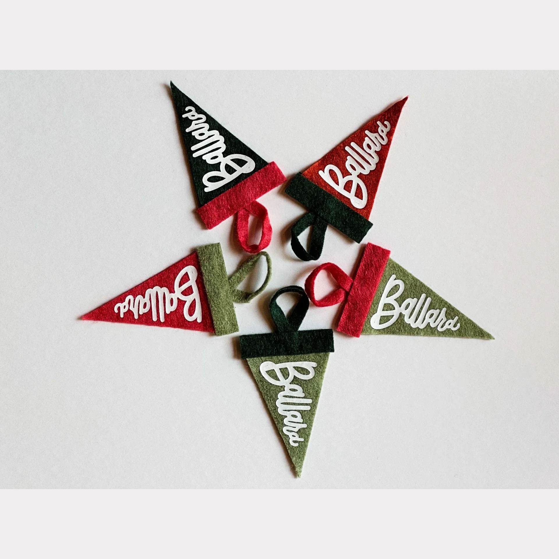 'Ballard' Mini Pennant Ornament - Image 6
