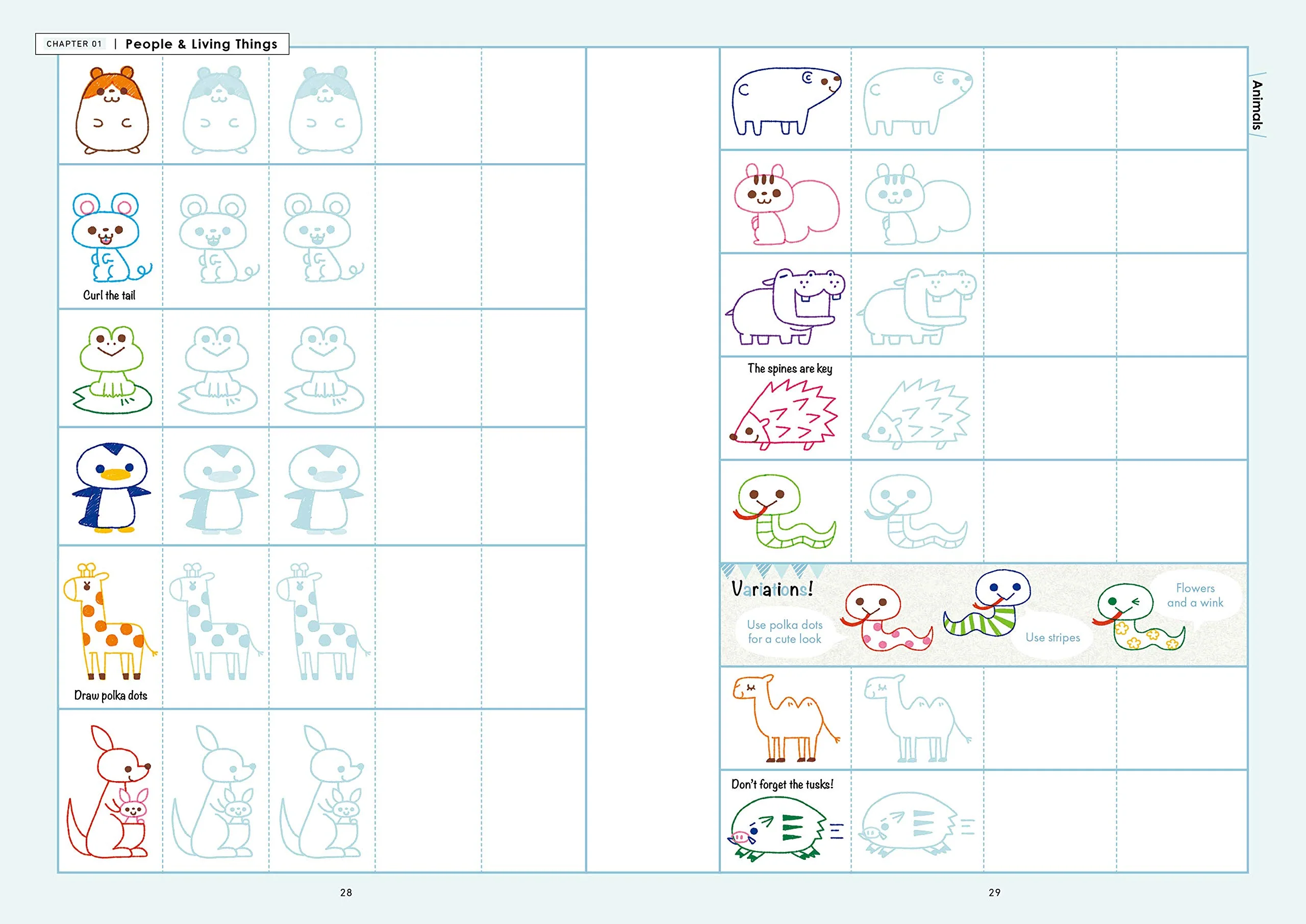 Cute Drawings: 474 Fun Exercises to Draw Everything Cuter - Image 3