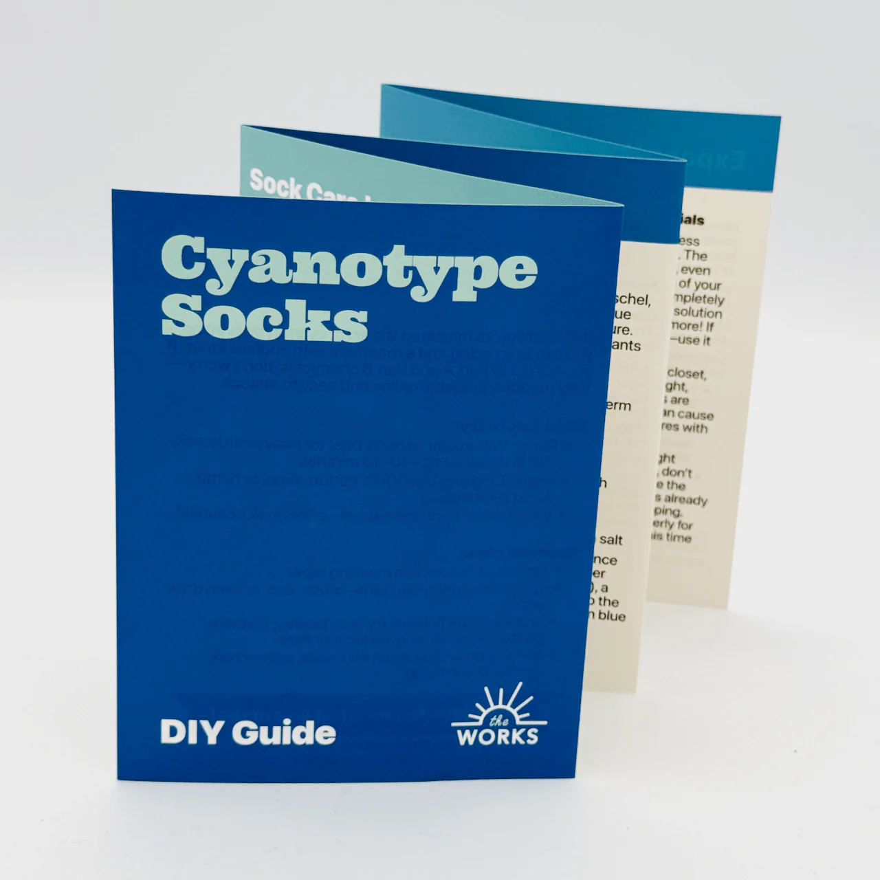 Cyanotype Socks DIY Kit - Image 4