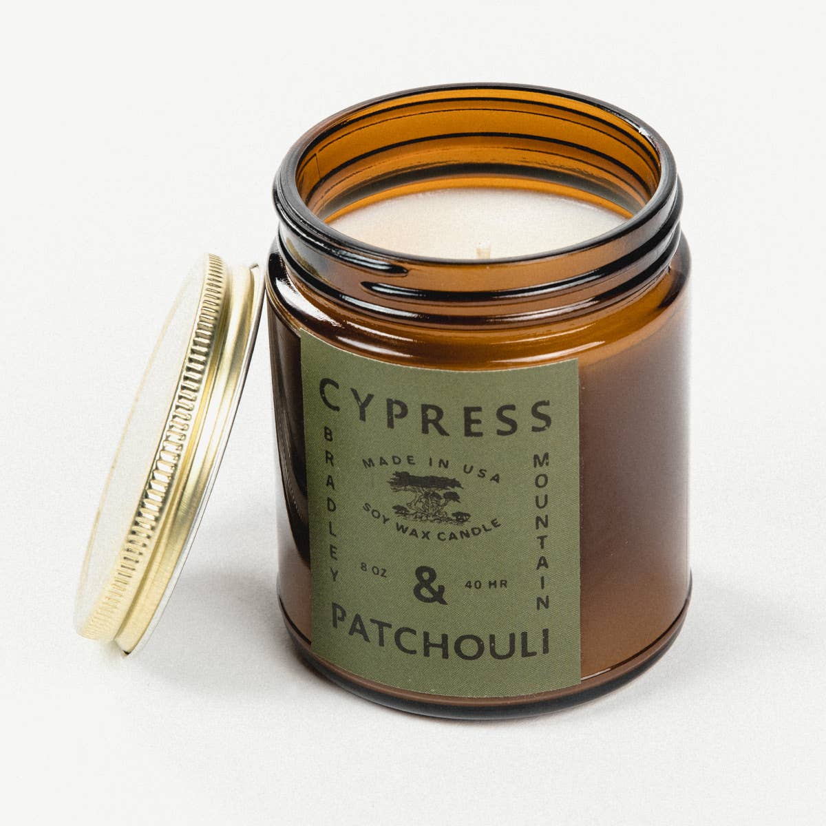 Cypress & Patchouli Candle - Image 2