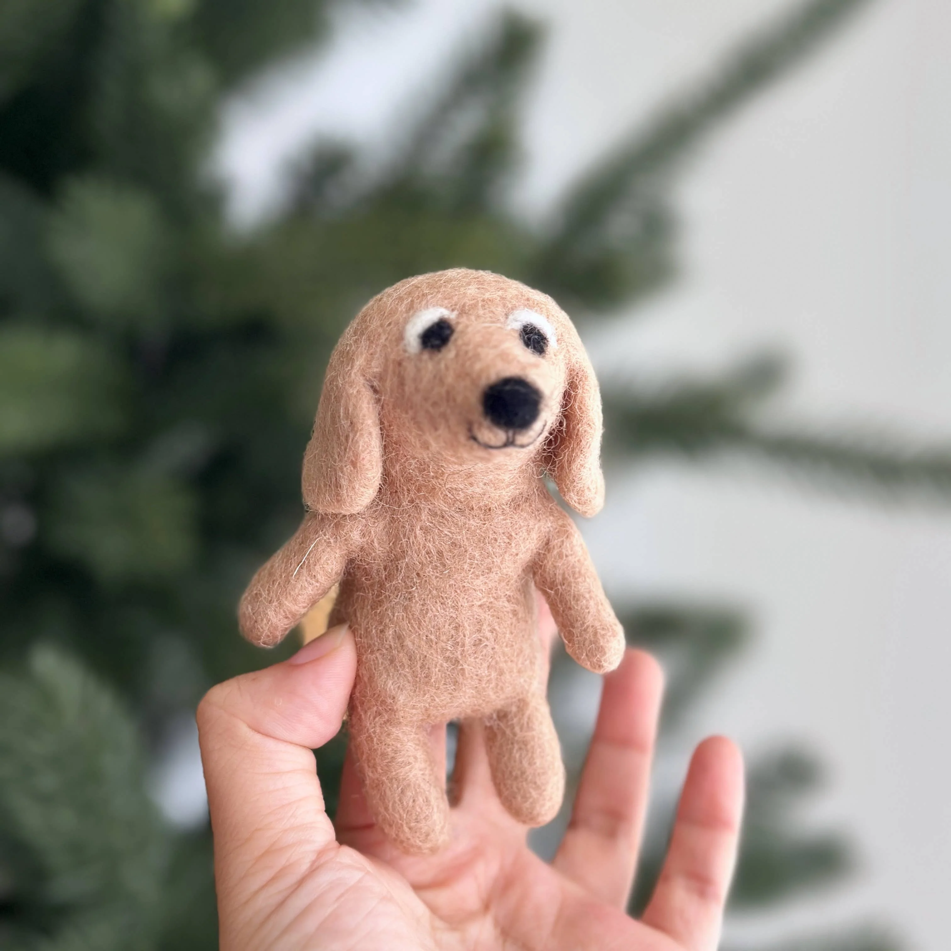 Dachshund Dog Finger Puppet - Image 4