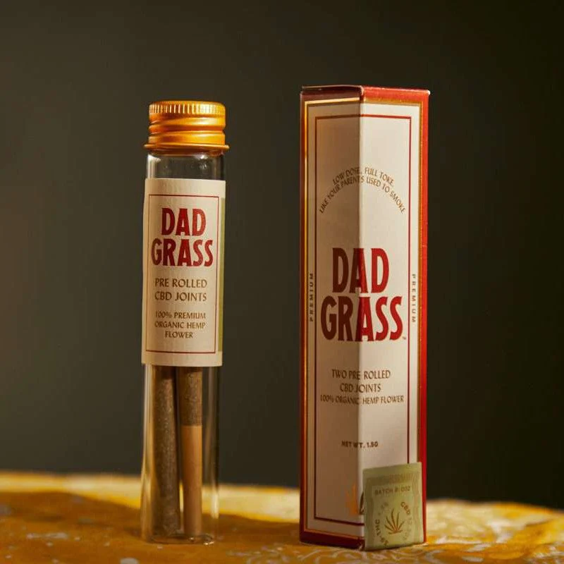 Dad Grass Pre Rolled Hemp CBD Twoobie - Image 2