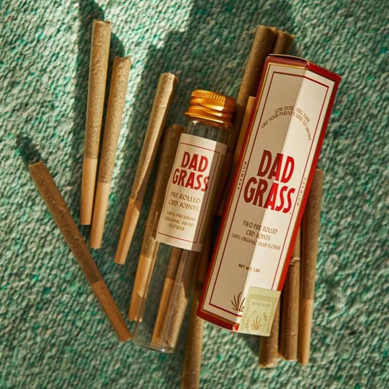 Dad Grass Pre Rolled Hemp CBD Twoobie - Image 3
