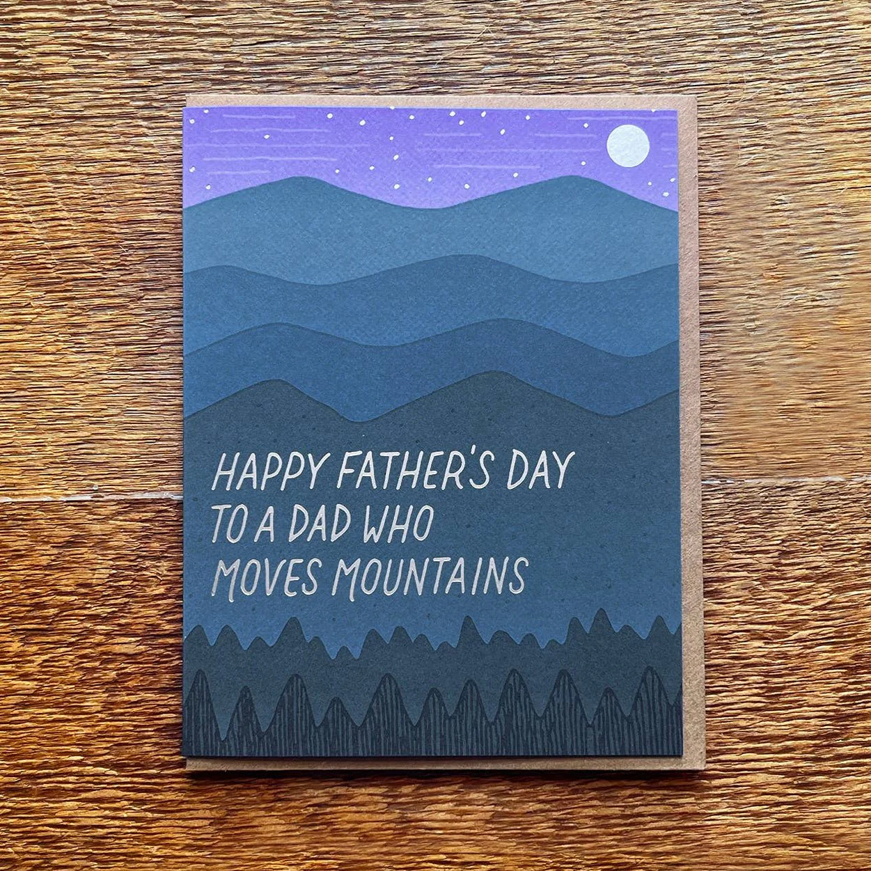 Mountains Father's Day Card - Image 2
