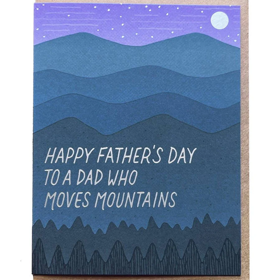 Mountains Father's Day Card - Image 4