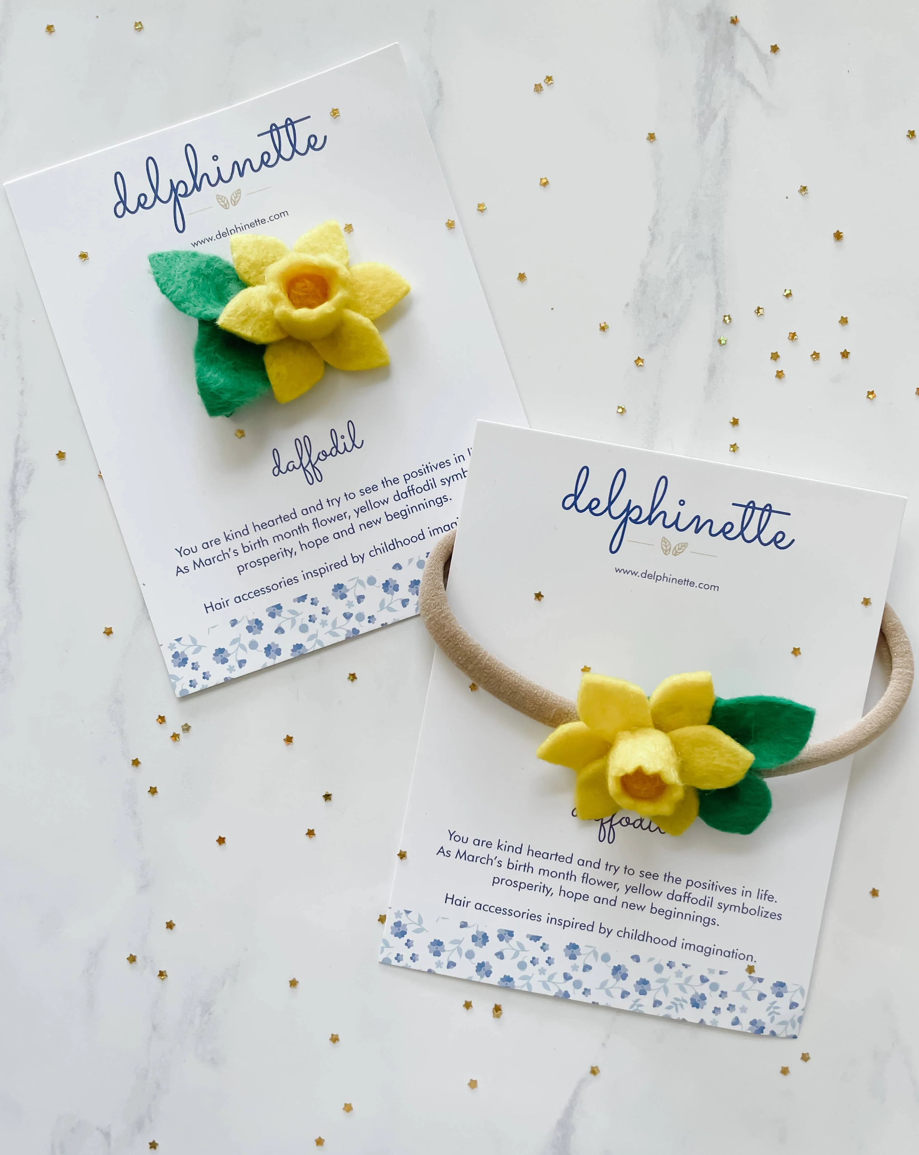 Daffodil Baby Headband - Image 3
