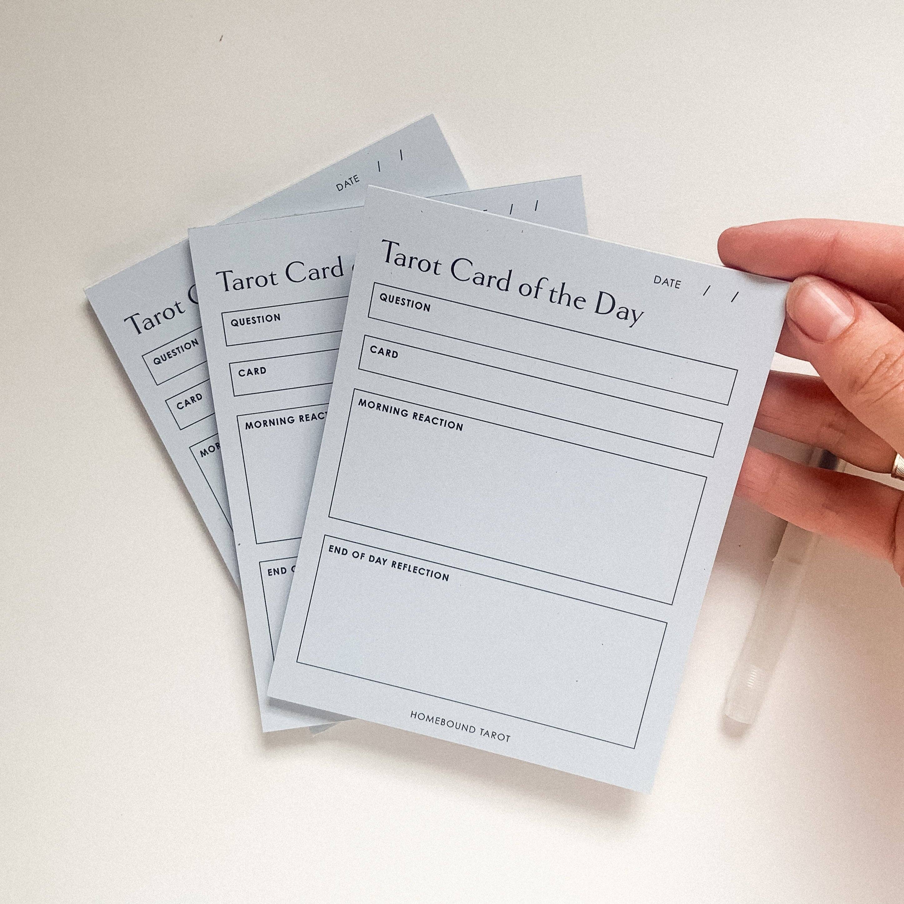 Tarot Reading Pad: Morning to Evening Reflection - Image 4