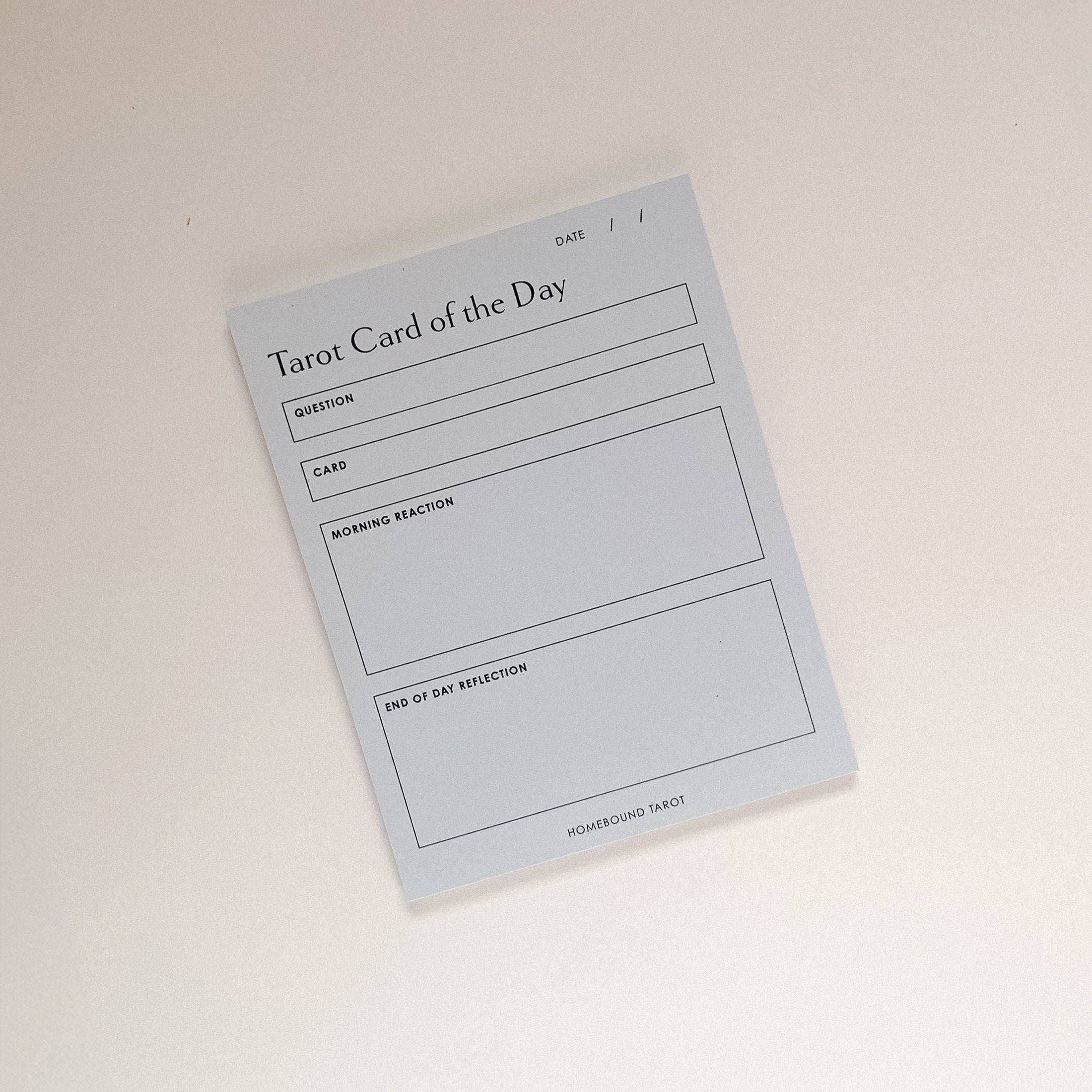 Tarot Reading Pad: Morning to Evening Reflection - Image 5