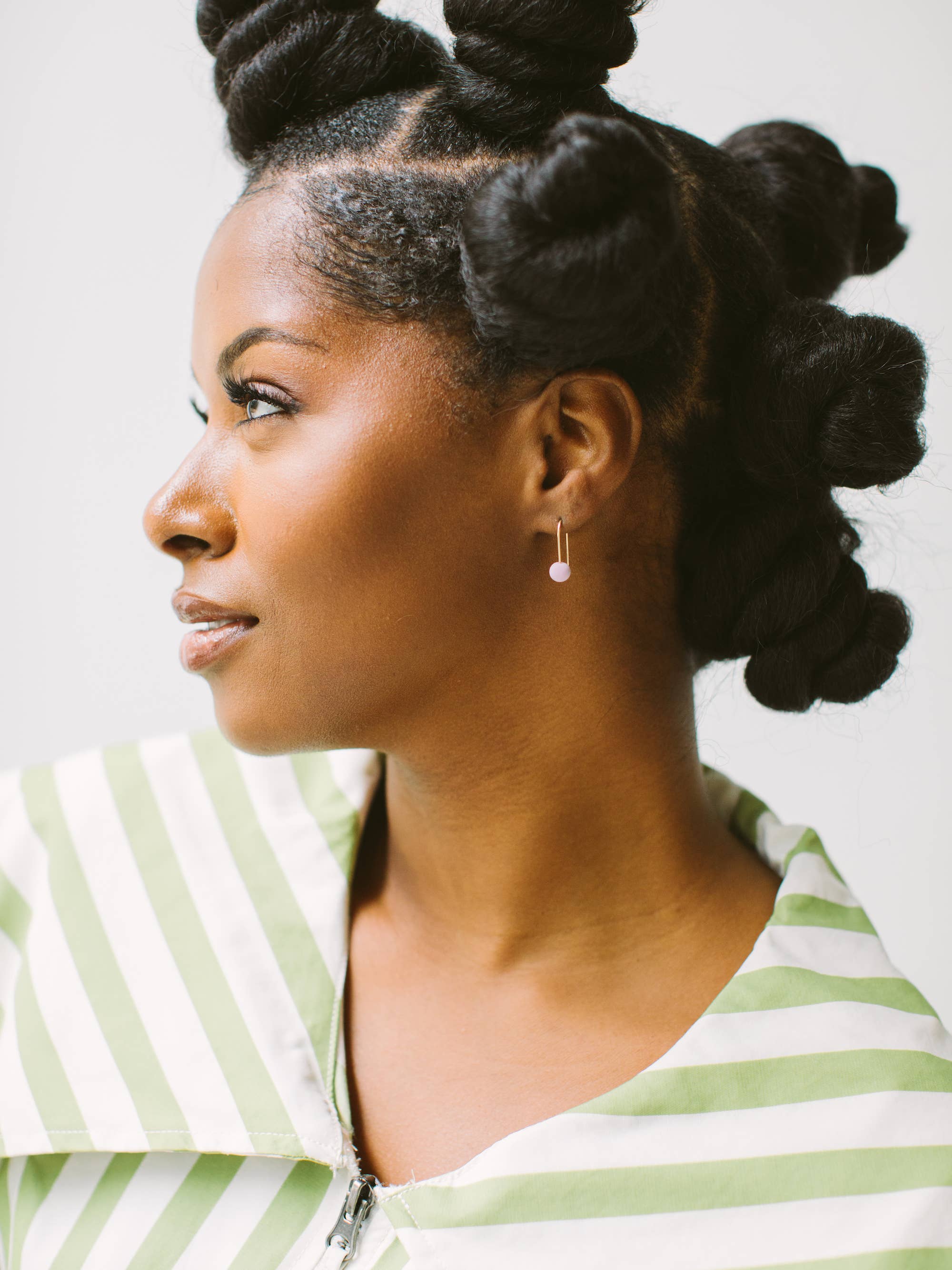 Dainty Dot Earrings - Image 6