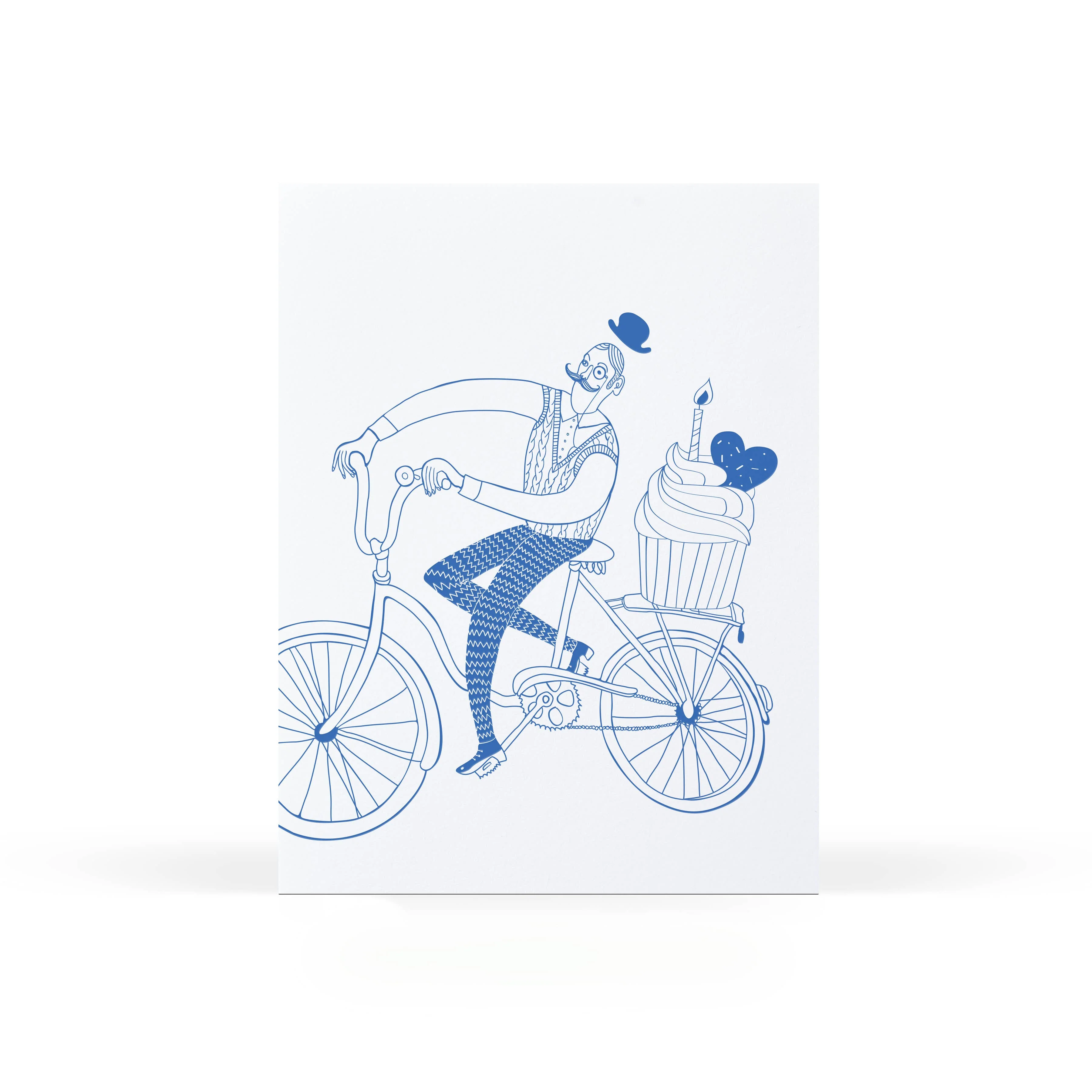Dandy Bike Birthday Card