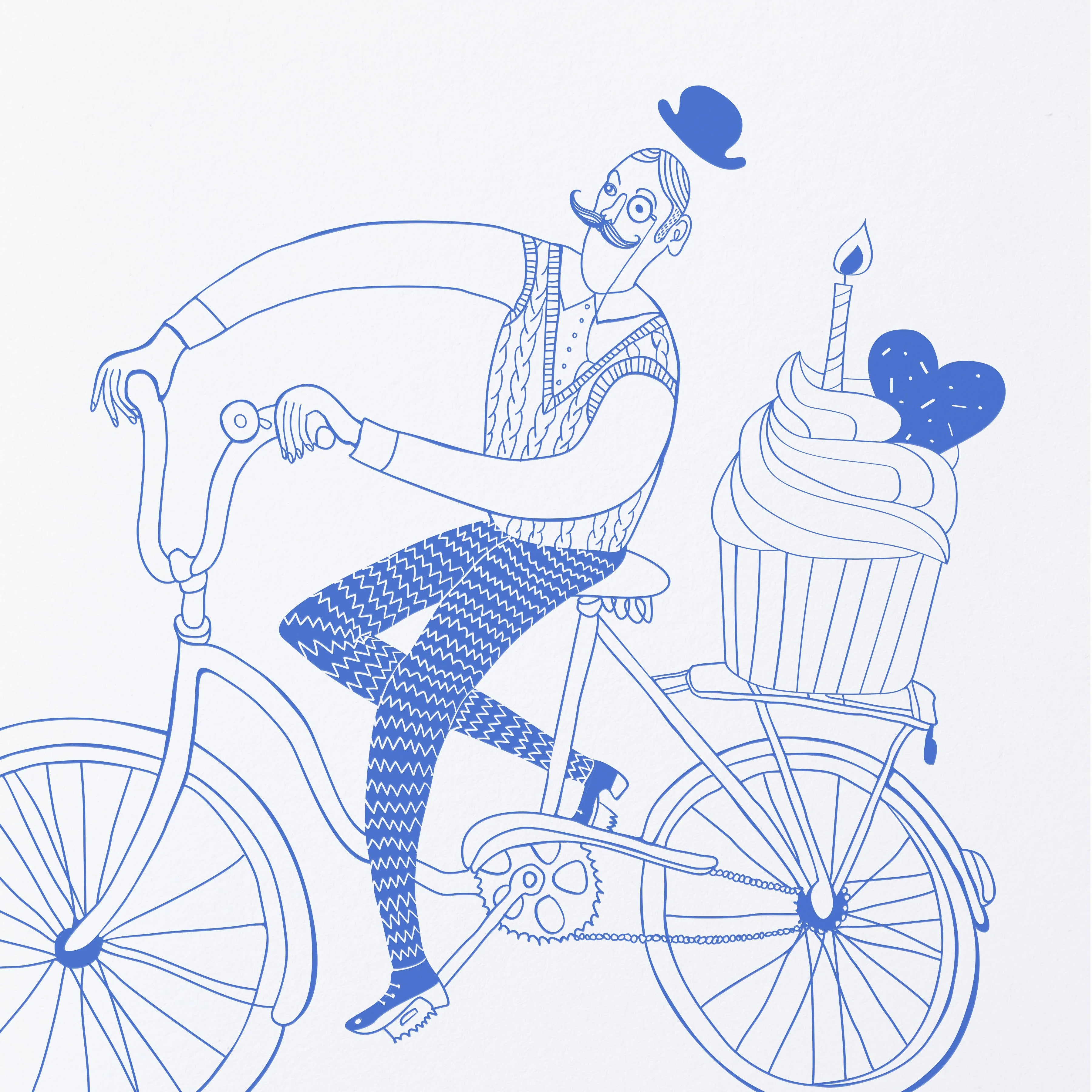 Dandy Bike Birthday Card - Image 2