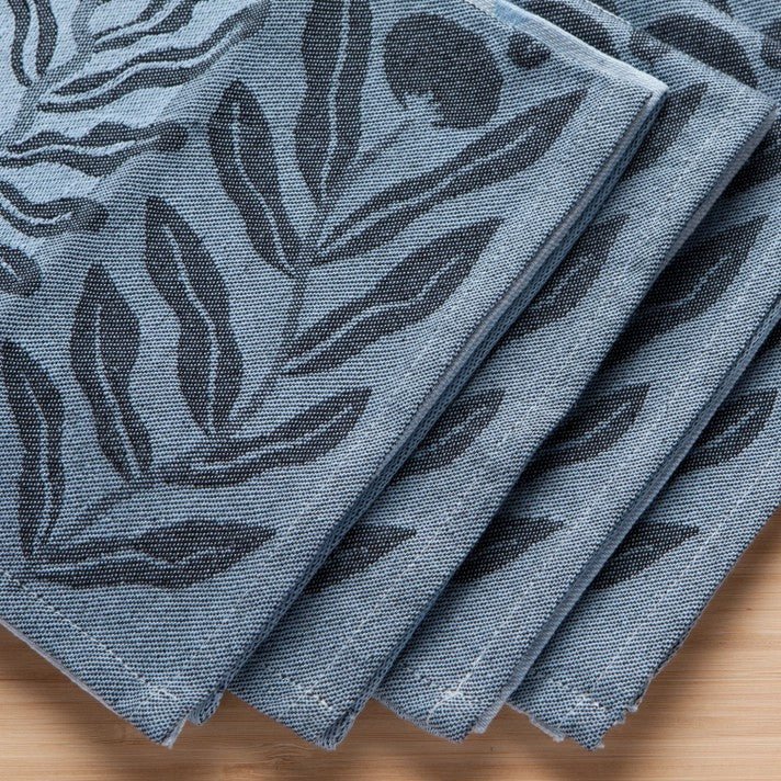 Entwine Woven Cotton Napkins, Set/4 - Image 4