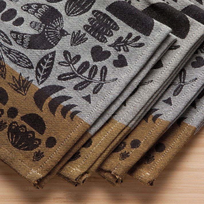 Myth Woven Cotton Napkins, Set/4 - Image 4