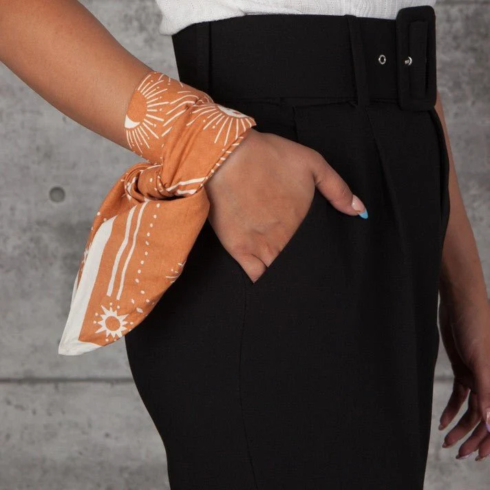 Soleil Recycled Cotton Bandana - Image 2