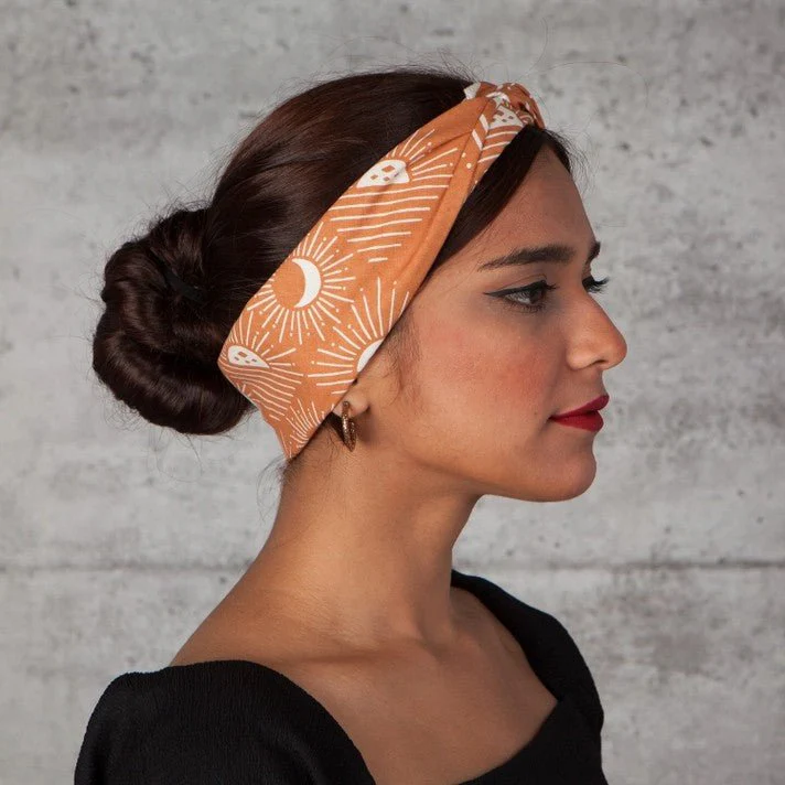 Soleil Recycled Cotton Bandana - Image 4