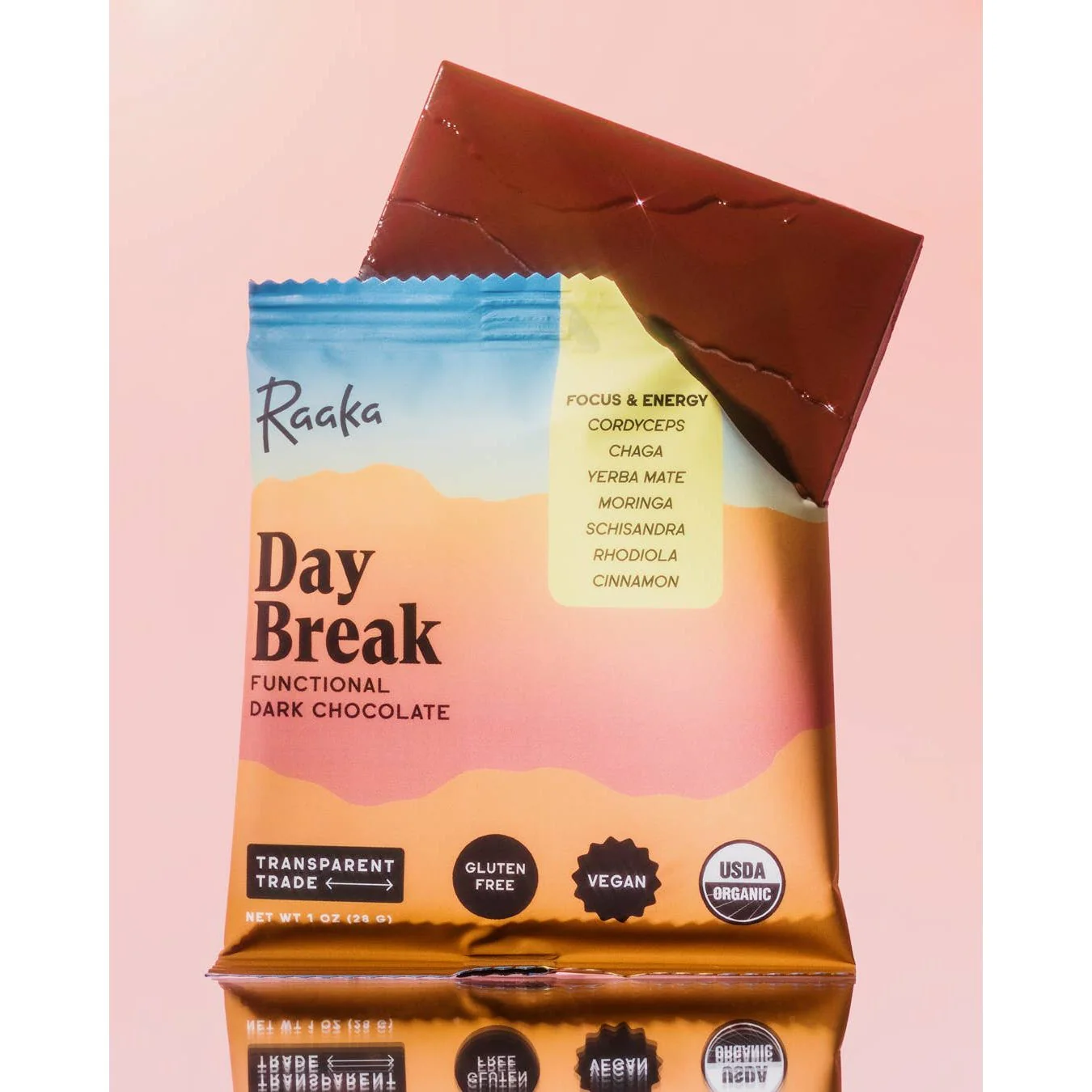 Day Break Functional Dark Chocolate Bar - Image 2
