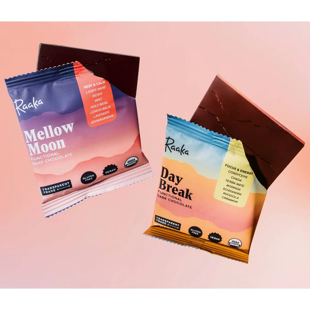 Day Break Functional Dark Chocolate Bar - Image 3
