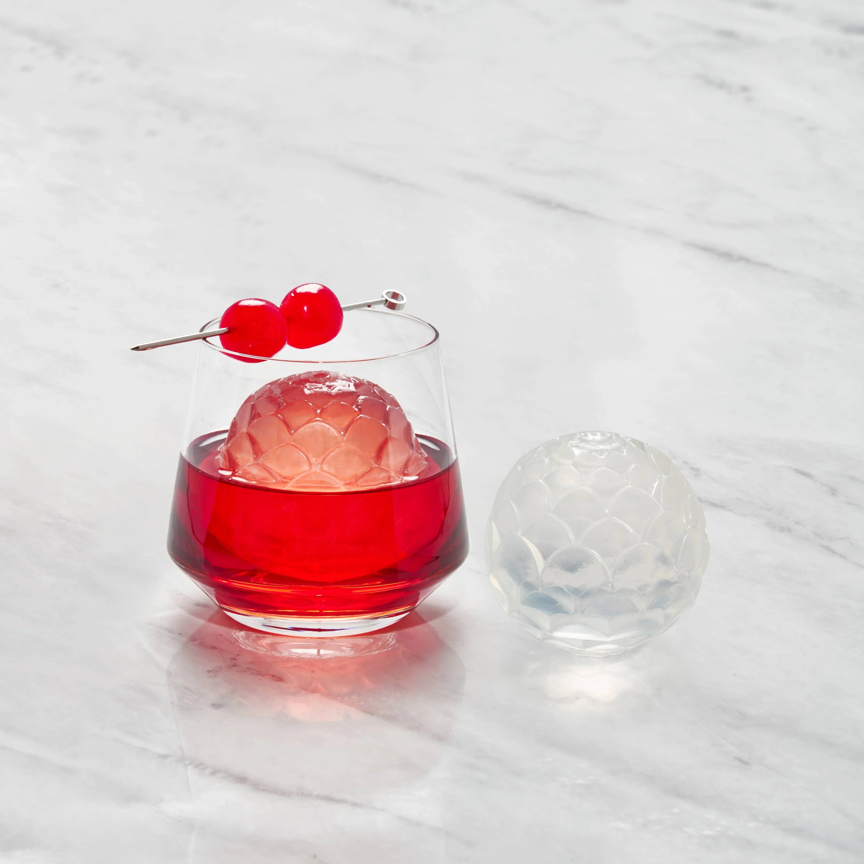 Decorative Cocktail Ice Cube Tray Mold: Petal - Image 3