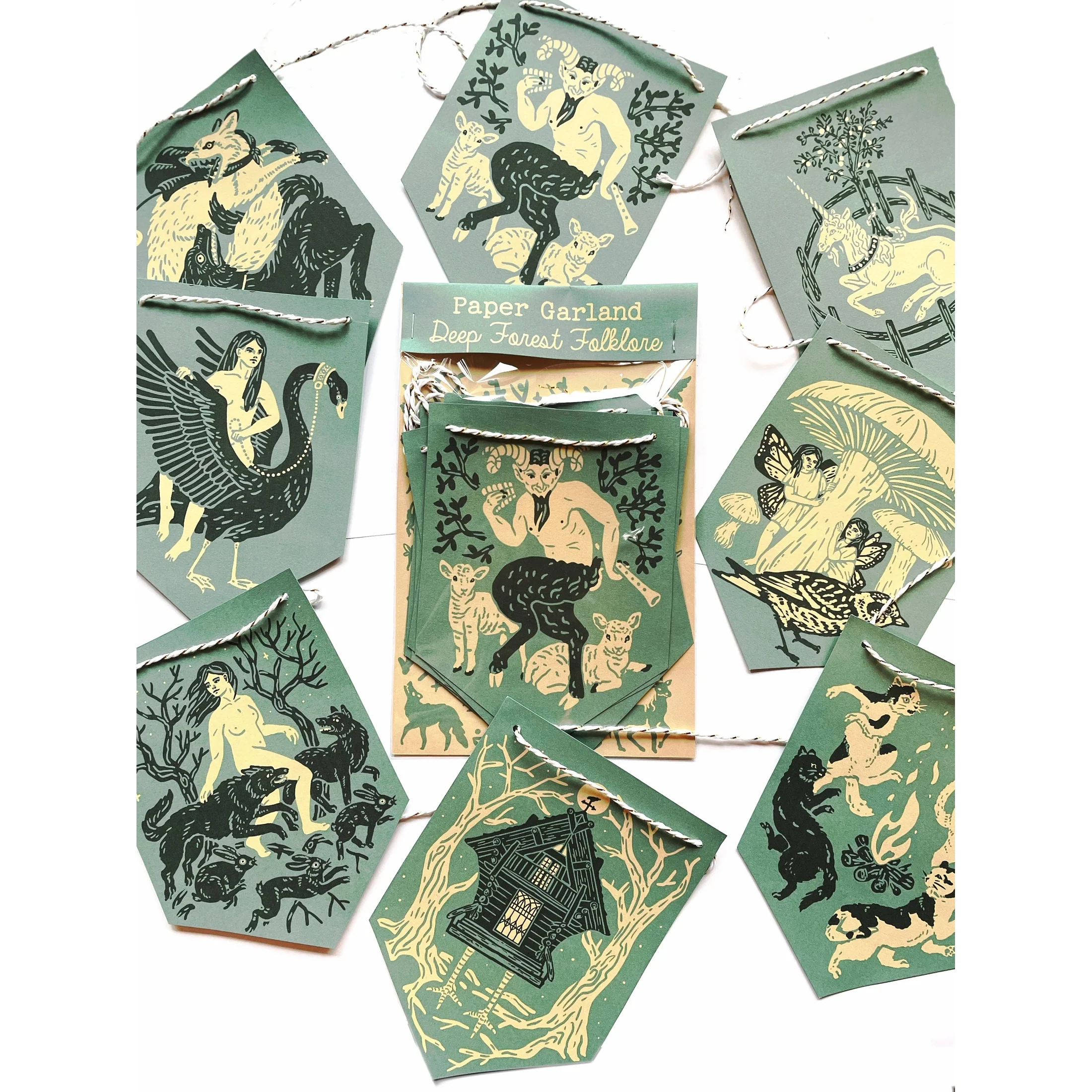 Deep Forest Folklore Garland  - Image 2