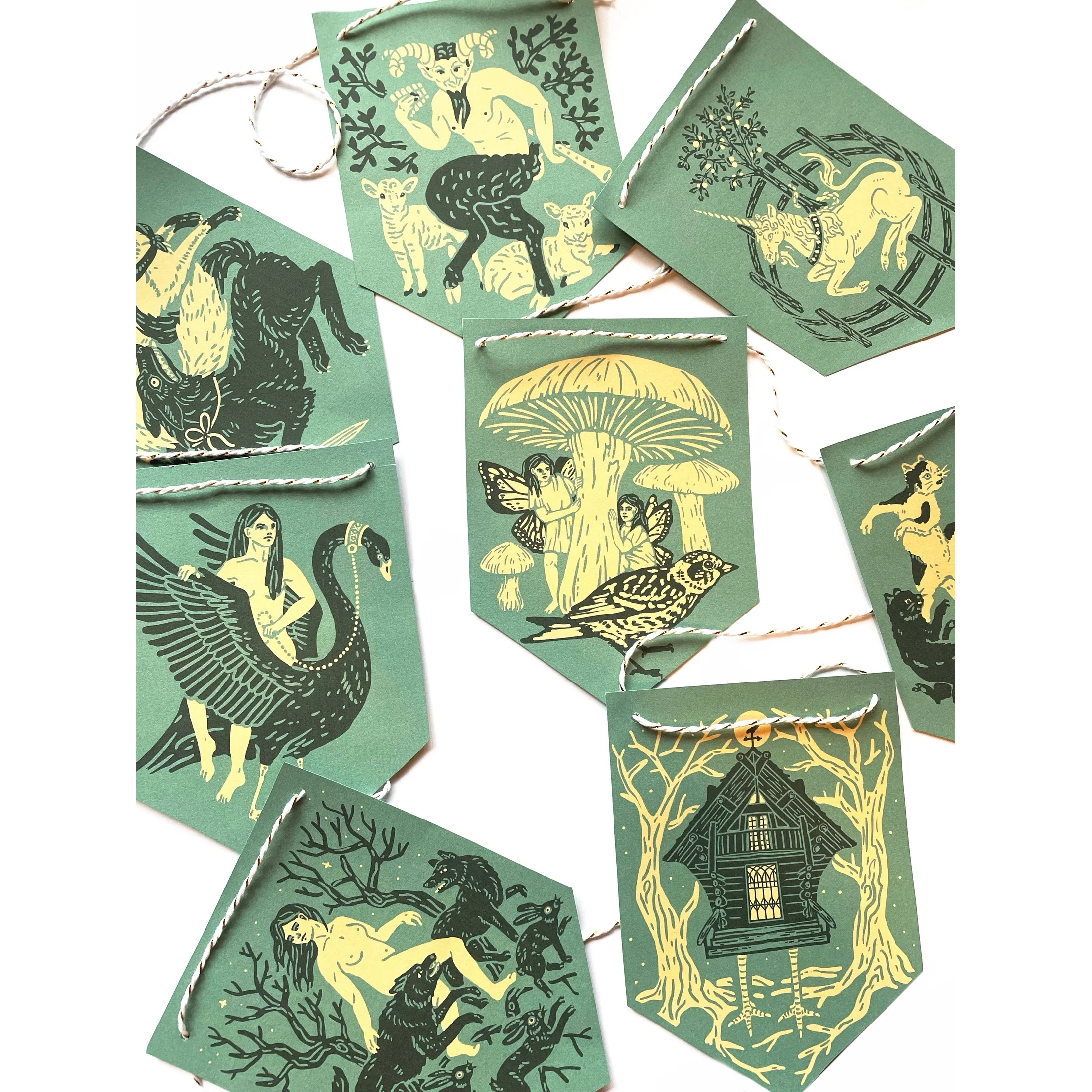 Deep Forest Folklore Garland  - Image 3