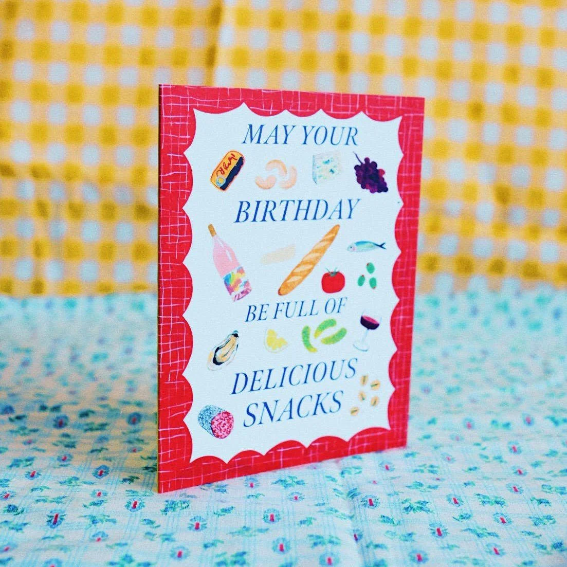 Delicious Snacks Birthday Card - Image 3