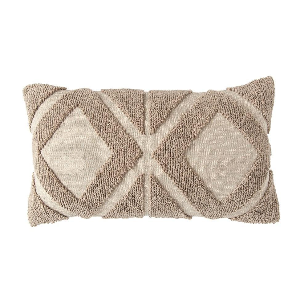Diamond Chenille Lumbar Pillow - Image 2