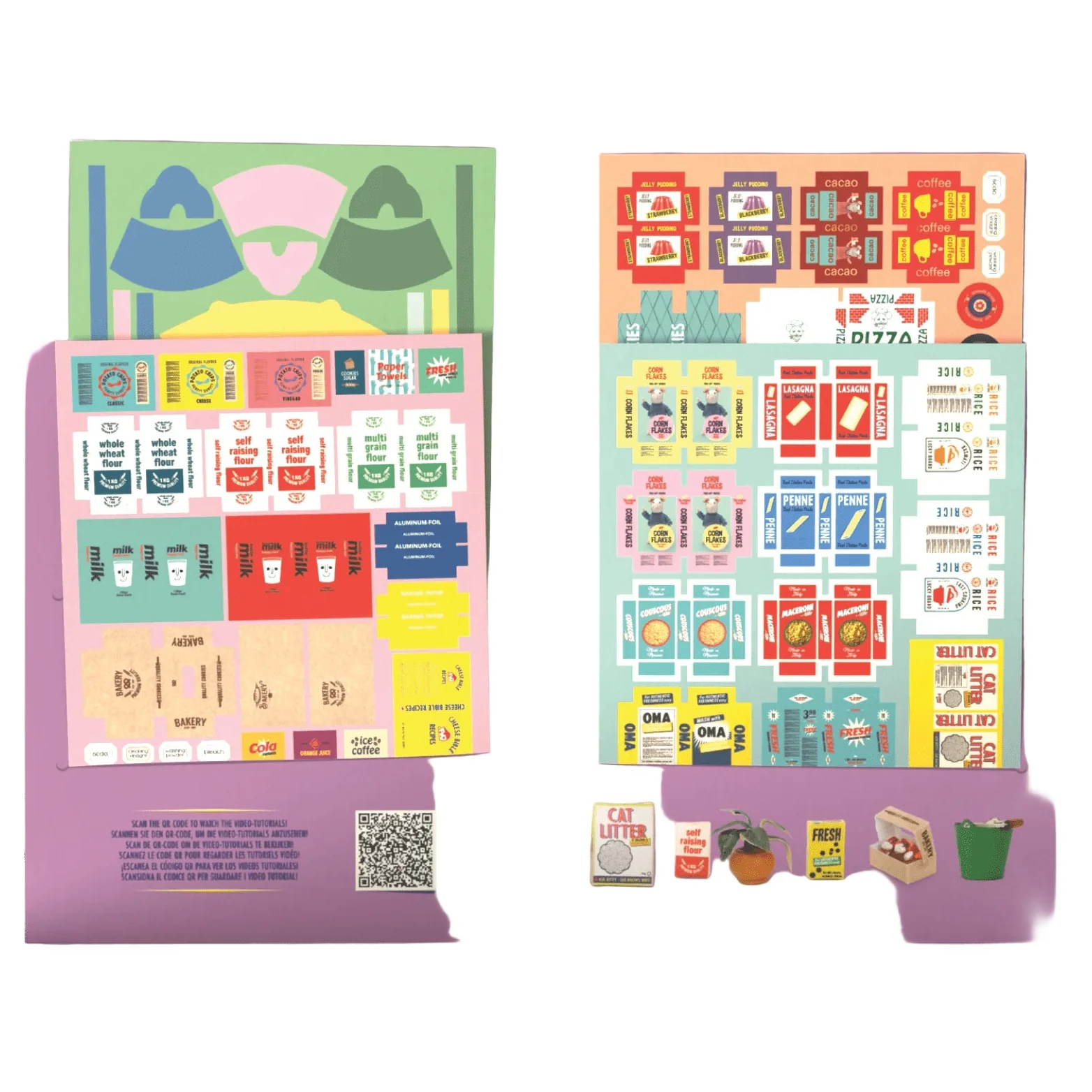 Mouse Mansion Die-Cut Prints: Kitchen Accessories - Image 2