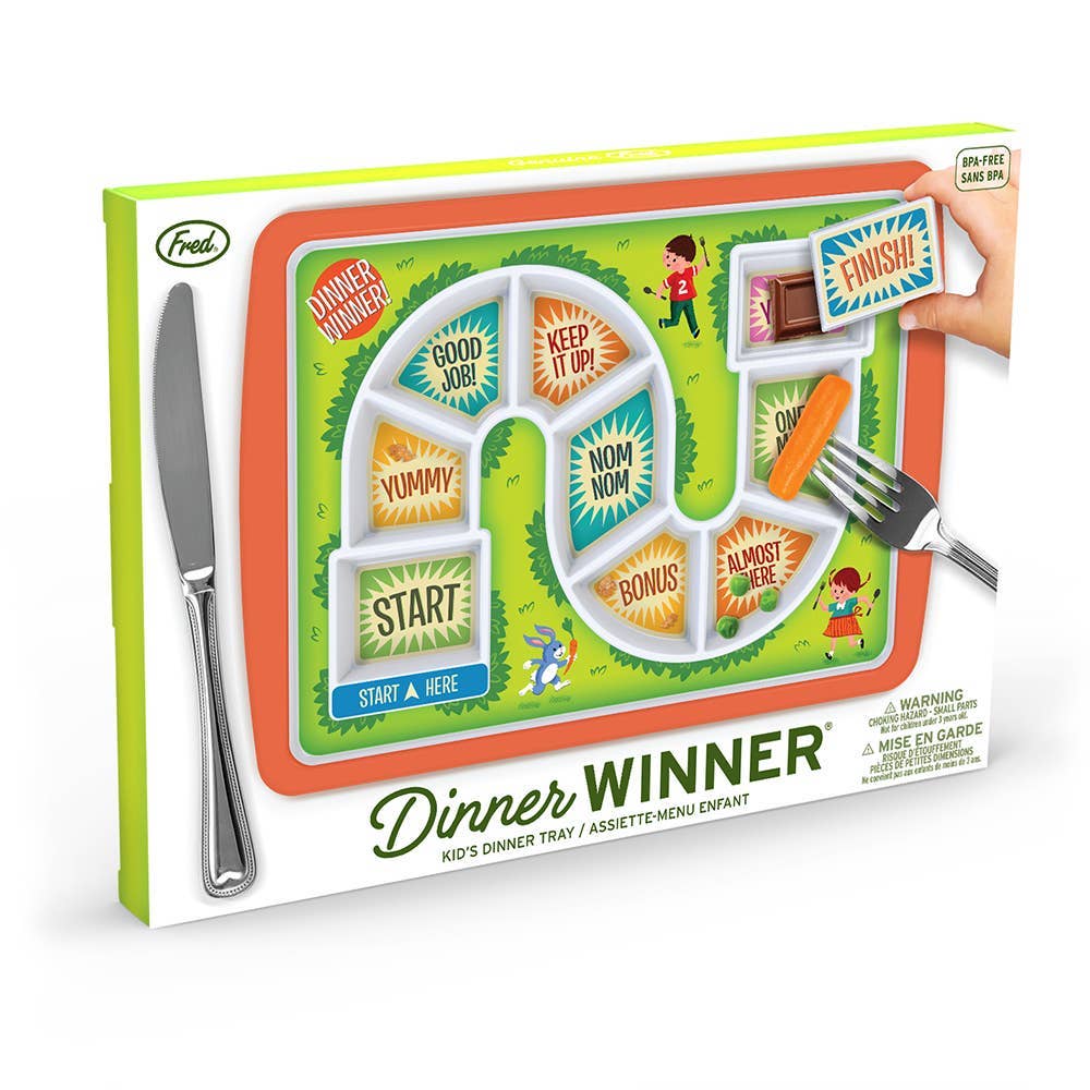 Dinner Winner Kids Dinner Plate