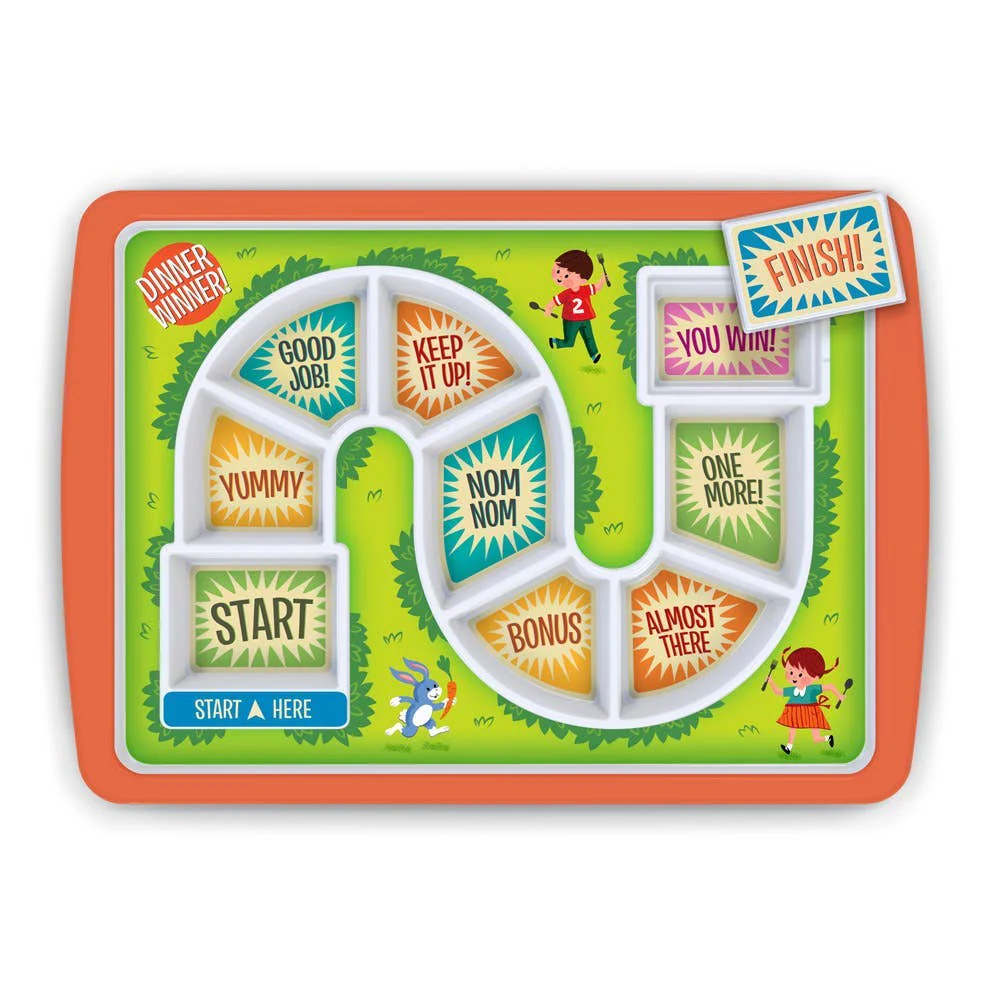 Dinner Winner Kids Dinner Plate - Image 2