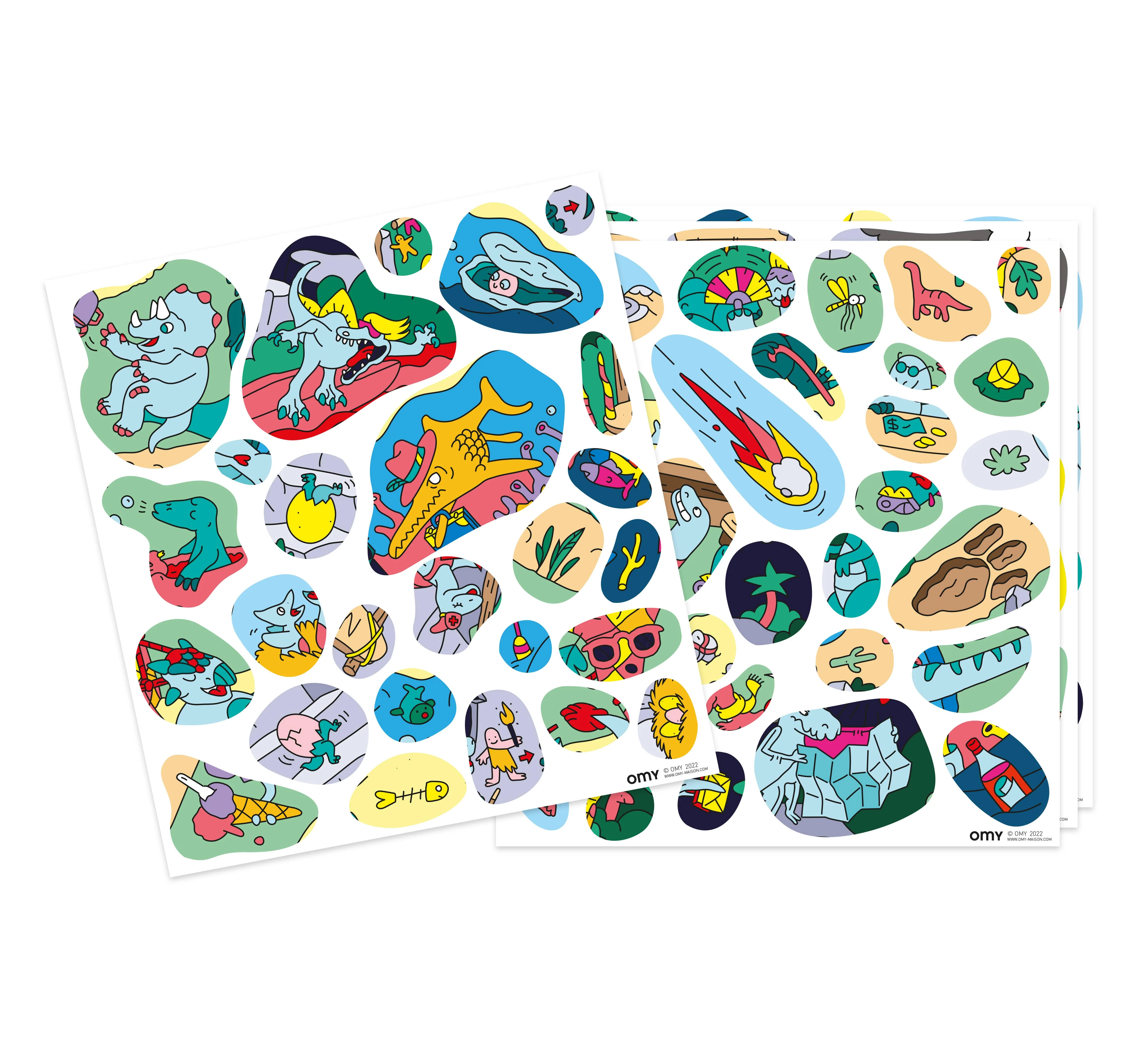 Giant Poster & Stickers: Dino - Image 5