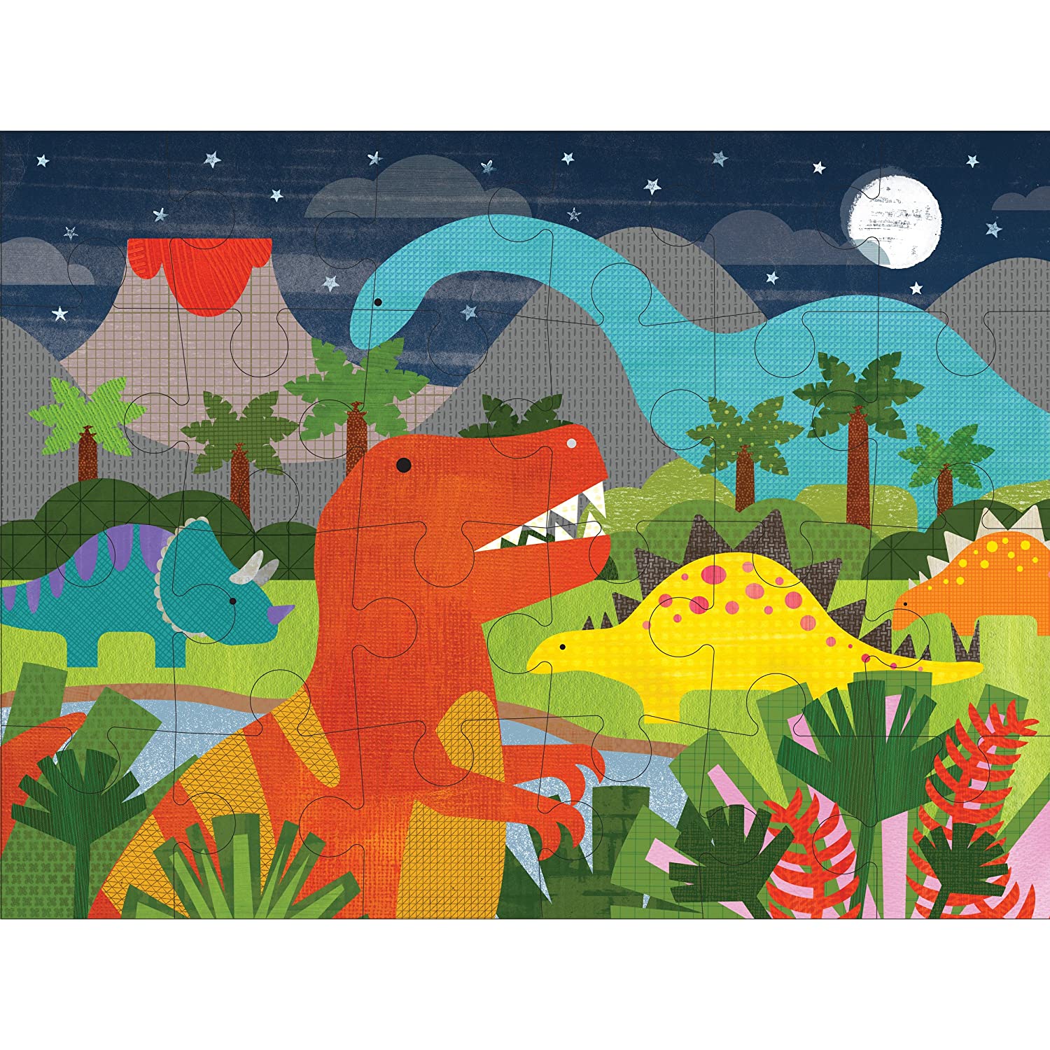 Dinosaur Kingdom Floor Puzzle - Image 2